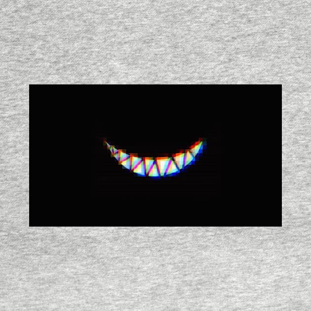 glitch scary smile by SofiaArtFactory